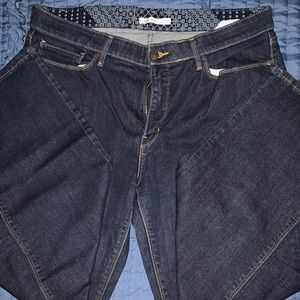 Levi’s 525 stretchy waist dark blue straight leg